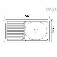 ban ve thong so chau rua chen bat inox sus304 tan a dai thanh rossi dx11150