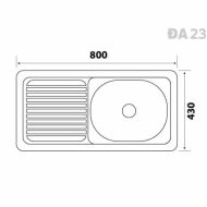 ban ve thong so chau rua chen bat inox sus304 tan a dai thanh rossi dx11152