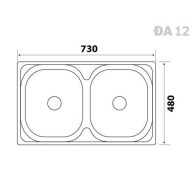 ban ve thong so chau rua chen bat inox sus304 tan a dai thanh rossi dx12050