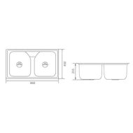 ban ve thong so chau rua chen bat inox sus304 tan a dai thanh rossi dx42005