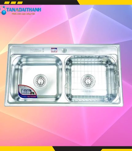 chau rua chen bat inox sus304 tan a dai thanh rossi dx42004