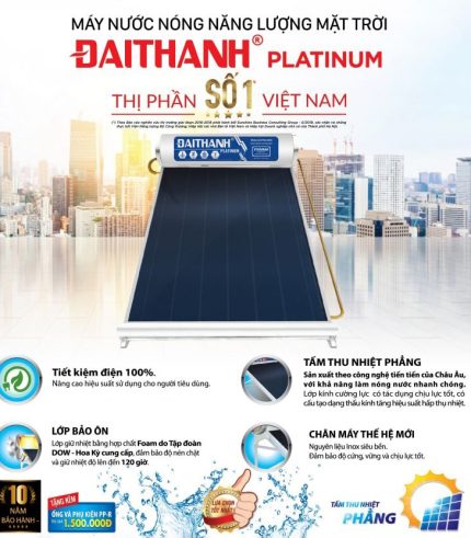 gian may nuoc nong nang luong mat troi tan a dai thanh Platinum
