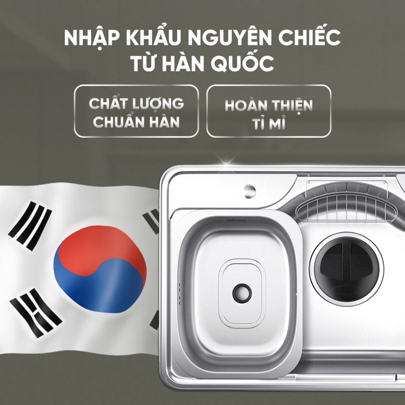 chau rua chen bat inox dai thanh wonang