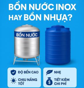 So sanh bon nuoc inox va bon nhua Dai Thanh 1